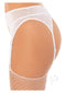 Leg Avenue Rhinestone Garter Belt in white, showcasing elegant design and sparkly details for a sexy lingerie look.