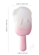 Bite Me Cream Pop Stimulator By Honey Play Box ice pop vibrator dimensions and design