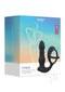 Cyrus App Controlled Thrusting Prostate Massager Black packaging featuring innovative design and features.