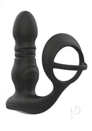 Cyrus App Controlled Thrusting Prostate Massager Black designed for enhanced pleasure and comfort.