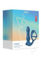 Cyrus App Controlled Thrusting Prostate Massager Blue packaging featuring a sleek design and smart toy features.