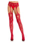 Leg Ave Bloom Stocking Cut Thigh Garter-0