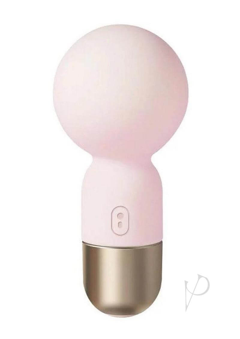 Pokewan Mini Wand Massager Pink by Honey Play Box showing a compact design for discreet pleasure.