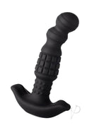 Pineapple Man Remote Anal Vibrator and Prostate Massager in black silicone, designed for intense anal play.