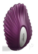 Pearl App Controlled Panty Vibrator Purple by Honey Play Box, shell-shaped, ergonomic design for pleasure.