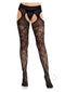 Scllpd Crss Flrl Suspend Hose Blk Os-3