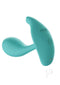 Oly 2 App Enabled Wearable Vibrator Blue by Honey Play Box, featuring a sleek design for dual stimulation.