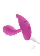 Oly 2 App Enabled Wearable Vibrator Pink by Honey Play Box, a sleek dual-action vibrator for hands-free pleasure.