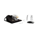 CB-X Mini Me 1.25 Inch Male Chastity Cage Clear with accessories and storage bag.