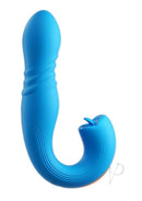Joi Thrust 2 App Controlled Thrusting G Spot Vibrator Blue, innovative design for enhanced pleasure.
