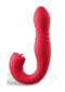 Joi Thrust 2 App Controlled Thrusting G Spot Vibrator Red - sleek design for ultimate pleasure.