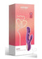 GEM G iggle Balls Rabbit Vibrator Purple by Honey Play Box packaging with a sleek design and vibrant colors.