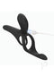 Pleasure Pivot App Controlled Couples Vibrator Black charging, designed for enhanced shared intimacy and dual stimulation.