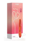 Terri App Controlled Tapping Rabbit Vibrator Orange packaging featuring a whimsical design.