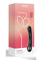 Tempo App Controlled Tapping G spot Vibrator Black product packaging with sleek design and logo.