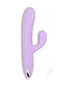 Velvet Thruster Powerful Thrusting Rabbit Vibrator Purple in a sleek and portable design for deep stimulation.