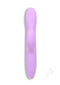 Velvet Thruster Powerful Thrusting Rabbit Vibrator Purple, sleek and portable design for deep stimulation.