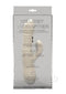 Velvet Thruster Powerful Thrusting Rabbit Vibrator Vanilla packaging showcasing its features and waterproof design.
