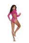 LONG SLEEVE LACE TEDDY-0