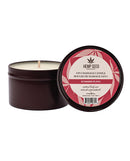 Earthly Body 3 in 1 Massage Candle 6 Oz Summer Fling in elegant jar for sensual massage and moisturization.