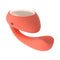 LELO IDA WAVE Rechargeable Dual Stimulator Coral Red, luxurious couples' vibrator with WaveMotion™ technology.