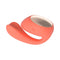 LELO IDA WAVE Rechargeable Dual Stimulator Coral Red designed for synchronized pleasure for couples.