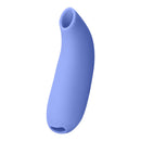 Dame Aer Suction Toy Periwinkle, a smooth blue arousal device designed for gentle, stimulating pleasure.
