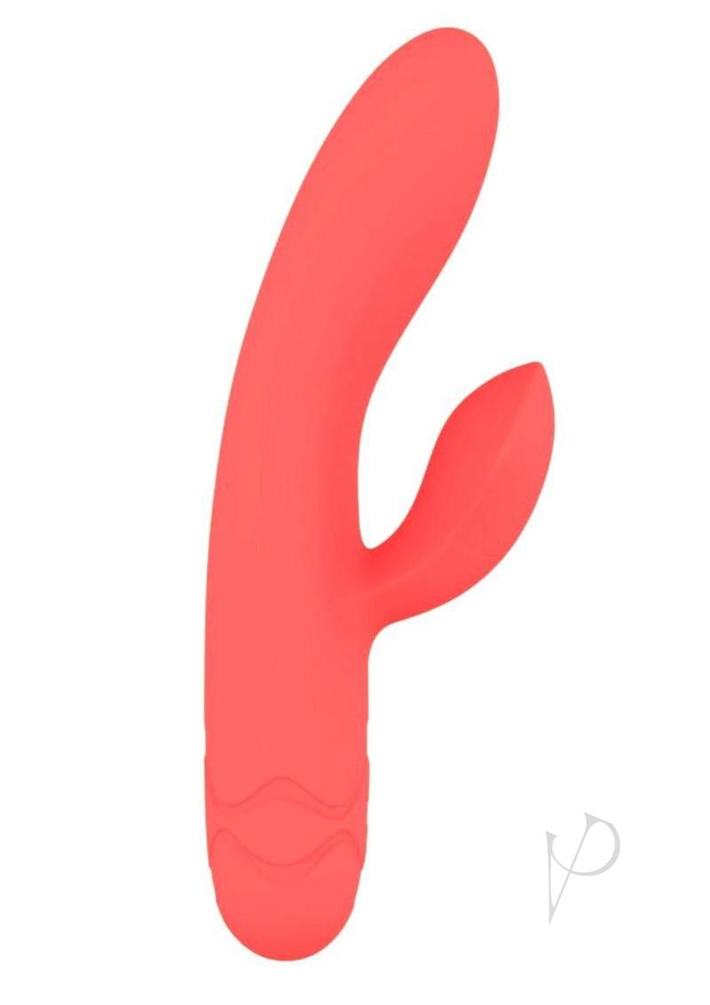Hush Rabbit Soundless Vibrator Pink featuring a sleek design and dual stimulation for discreet pleasure.
