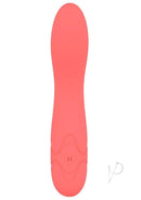 Hush G spot Soundless Vibrator Pink viewed from above, showcasing its sleek and smooth design.