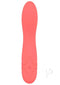 Hush G spot Soundless Vibrator Pink viewed from above, showcasing its sleek and smooth design.