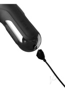 Fetish Fantasy Series Sonix Thruster Rabbit Vibrator Black with charging cable and controls.