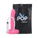 Tantus Pop Slim Squirting Silicone Dildo Watermelon