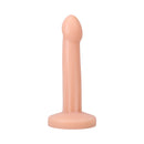 Tantus Pop 7.25 Inch Silicone Squirting Dildo Cream in soft silicone for realistic ejaculation play.