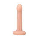 Tantus Pop 7.25 Inch Silicone Squirting Dildo Cream in a smooth, body-safe silicone design for realistic play.