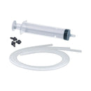 Tantus Pop Squirting Dildo Refill Accessory Kit components including syringe, tubing, and replacement tips.