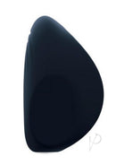 VeDo Stroke Silicone Rechargeable Vibrating Stroker Black side view showcasing its sleek design and compact size.