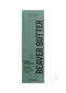 Beaver Butter Soothing Shaving Cream 3 Oz packaging with moisturizing ingredients for a silky finish.