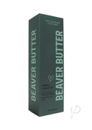 Beaver Butter Exfoliating Polishing Cream Scrub 3 Oz packaging showcasing natural exfoliants and hydration.