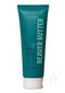 Beaver Butter Exfoliating Polish Cream Scrub 8 Oz packaging showcasing its creamy texture and vibrant teal tube.