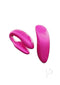We Vibe Chorus Couples Vibrator in pink with remote control for shared pleasure and simultaneous orgasm.