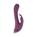 Princess Bunny Tickler Dual Stimulator Silicone Purple designed for blended pleasure and powerful vibrations.