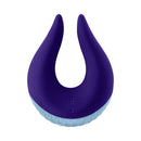 FemmeFunn Volea Silicone Fluttering Tip Vibrator Dark Purple with a unique fluttering tip design.
