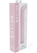 Loveline Aurora 6.3 Inch Glass G-Spot Vibrator Pink in elegant packaging, showcasing its modern design and features.