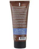 Earthly Body Hand and Body Lotion 7 oz Tube Moroccan Nights back view showing ingredients and usage directions.