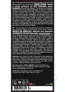 Orgie Sexy Vibe Intimate Arousal Gel 0.5 Oz product label with ingredients and usage directions.