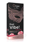 Orgie Dual Vibe Intimate Arousal Gel 0.5 Oz Strawberry Gin and Tonic packaging with a playful design.