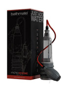 Bathmate HydroXtreme6 Penis Pump Clear with ergonomic design and accessory-rich packaging.