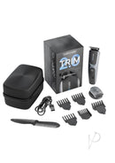 Bathmate Trim Shaving Kit 2.0 Waterproof Trimmer with accessories and travel case for effortless grooming.