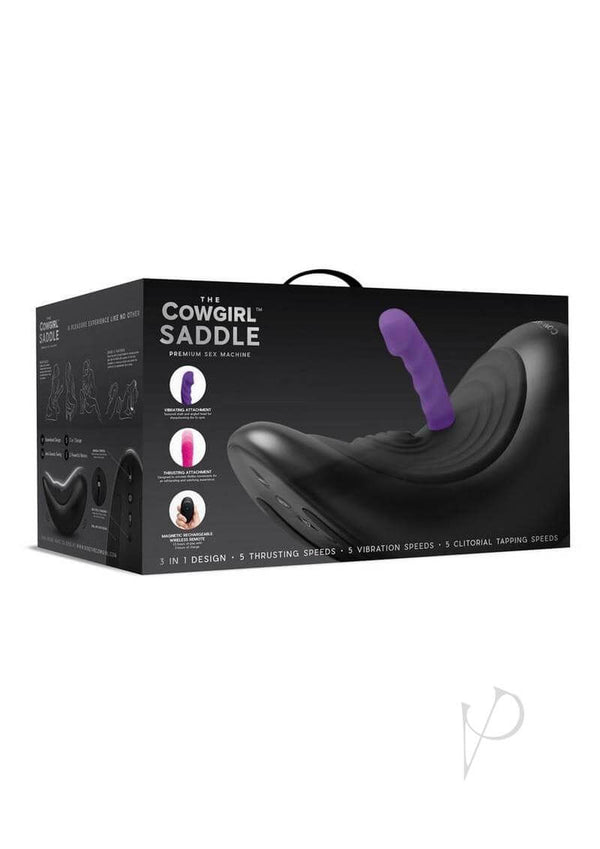 Cowgirl Saddle Machine - Black-0