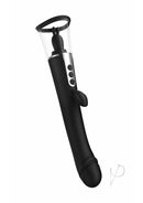 The Rabbit Company 3 Way Rabbit Triple Stimulating Vibrator design with silicone material and multiple functions.